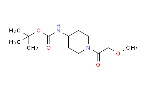 CAS No. 1013920-87-0, tert-Butyl (1-(2-methoxyacetyl)piperidin-4-yl)carbamate