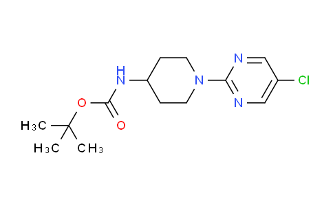 CAS No. 1261236-04-7, tert-Butyl (1-(5-chloropyrimidin-2-yl)piperidin-4-yl)carbamate