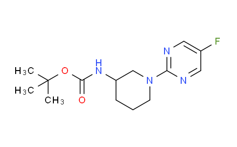 CAS No. 1261230-06-1, tert-Butyl (1-(5-fluoropyrimidin-2-yl)piperidin-3-yl)carbamate