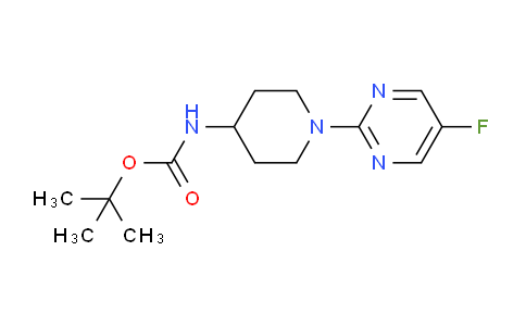 CAS No. 1261234-07-4, tert-Butyl (1-(5-fluoropyrimidin-2-yl)piperidin-4-yl)carbamate