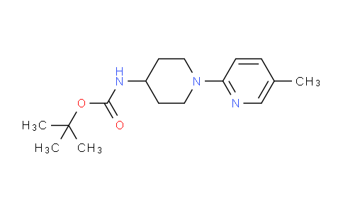 CAS No. 252578-18-0, tert-Butyl (1-(5-methylpyridin-2-yl)piperidin-4-yl)carbamate