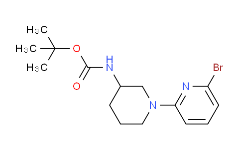 DY642184 | 1065484-35-6 | tert-Butyl (1-(6-bromopyridin-2-yl)piperidin-3-yl)carbamate