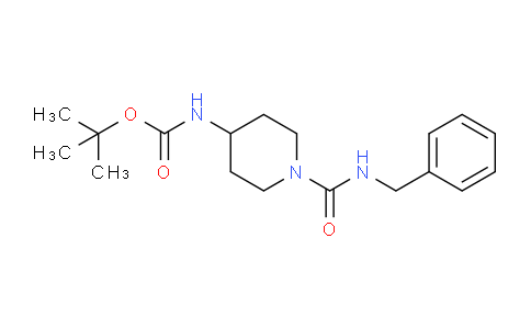 CAS No. 1228070-71-0, tert-Butyl (1-(benzylcarbamoyl)piperidin-4-yl)carbamate
