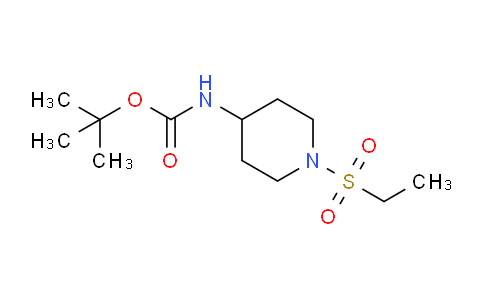 CAS No. 651056-52-9, tert-Butyl (1-(ethylsulfonyl)piperidin-4-yl)carbamate