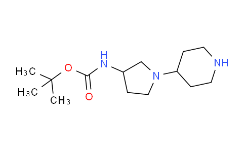 CAS No. 903094-57-5, tert-Butyl (1-(piperidin-4-yl)pyrrolidin-3-yl)carbamate