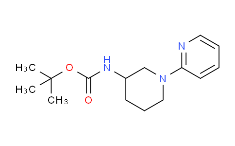 CAS No. 1420811-31-9, tert-Butyl (1-(pyridin-2-yl)piperidin-3-yl)carbamate