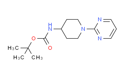 CAS No. 596817-38-8, tert-Butyl (1-(pyrimidin-2-yl)piperidin-4-yl)carbamate