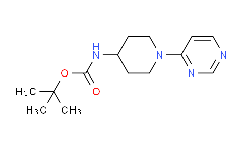 CAS No. 596817-39-9, tert-Butyl (1-(pyrimidin-4-yl)piperidin-4-yl)carbamate