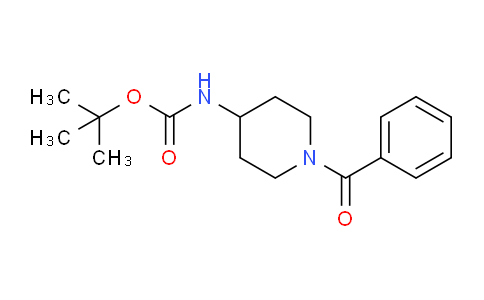 CAS No. 429677-00-9, tert-Butyl (1-benzoylpiperidin-4-yl)carbamate