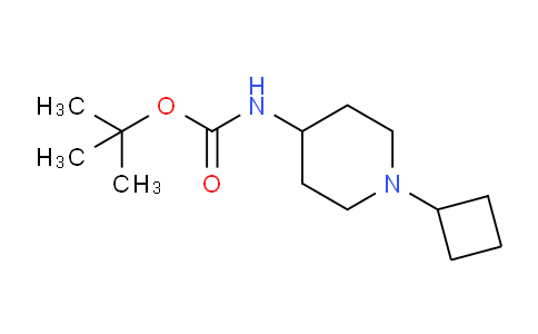 CAS No. 1134330-42-9, tert-Butyl (1-cyclobutylpiperidin-4-yl)carbamate