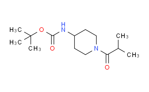 CAS No. 1286265-44-8, tert-Butyl (1-isobutyrylpiperidin-4-yl)carbamate