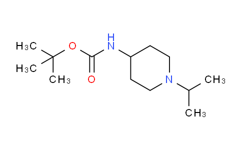 CAS No. 534595-37-4, tert-Butyl (1-isopropylpiperidin-4-yl)carbamate