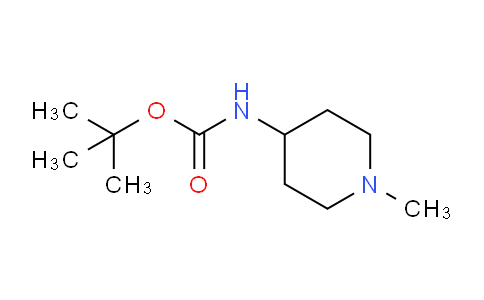 CAS No. 607372-93-0, tert-Butyl (1-methylpiperidin-4-yl)carbamate