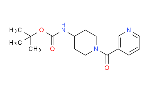 CAS No. 1286273-90-2, tert-Butyl (1-nicotinoylpiperidin-4-yl)carbamate