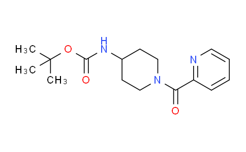 CAS No. 1286263-44-2, tert-Butyl (1-picolinoylpiperidin-4-yl)carbamate
