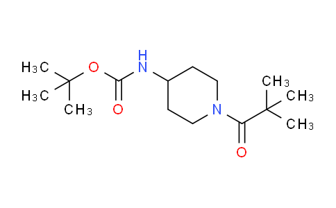 CAS No. 1286274-87-0, tert-Butyl (1-pivaloylpiperidin-4-yl)carbamate