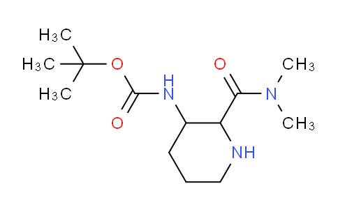 CAS No. 1956318-10-7, tert-Butyl (2-(dimethylcarbamoyl)piperidin-3-yl)carbamate