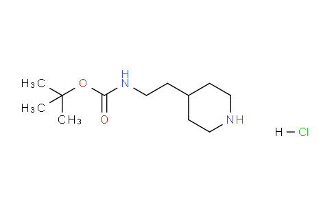 CAS No. 1159826-58-0, tert-Butyl (2-(piperidin-4-yl)ethyl)carbamate hydrochloride