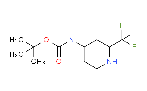 CAS No. 1255098-97-5, tert-Butyl (2-(trifluoromethyl)piperidin-4-yl)carbamate