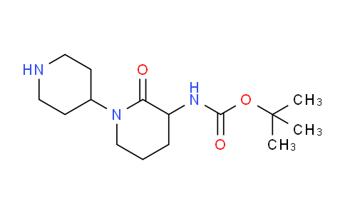 CAS No. 1219259-86-5, tert-Butyl (2-oxo-[1,4'-bipiperidin]-3-yl)carbamate