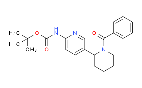 CAS No. 1352517-52-2, tert-Butyl (5-(1-benzoylpiperidin-2-yl)pyridin-2-yl)carbamate