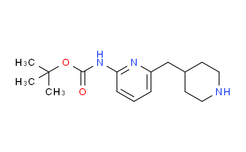 CAS No. 1416438-55-5, tert-Butyl (6-(piperidin-4-ylmethyl)pyridin-2-yl)carbamate