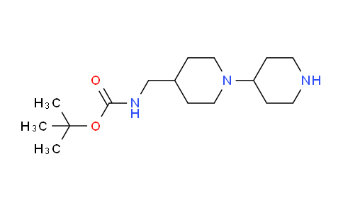 CAS No. 883512-84-3, tert-Butyl ([1,4'-bipiperidin]-4-ylmethyl)carbamate