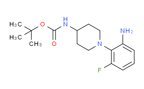 CAS No. 1233952-35-6, tert-Butyl 1-(2-amino-6-fluorophenyl)piperidin-4-ylcarbamate