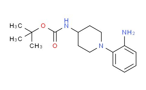 CAS No. 1023594-61-7, tert-Butyl 1-(2-aminophenyl)piperidin-4-ylcarbamate