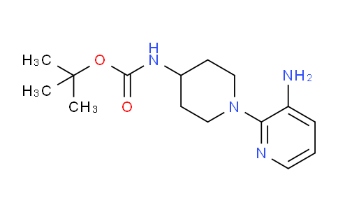 CAS No. 1023655-15-3, tert-Butyl 1-(3-aminopyridin-2-yl)piperidin-4-ylcarbamate