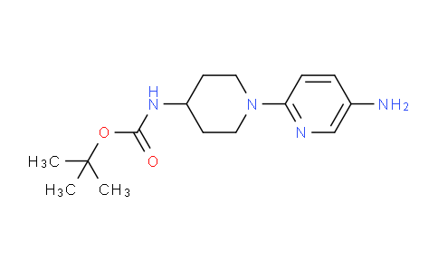 CAS No. 344567-02-8, tert-Butyl 1-(5-aminopyridin-2-yl)piperidin-4-ylcarbamate