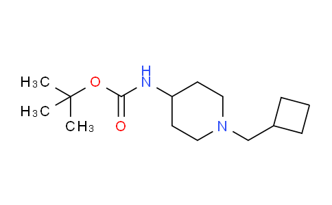 CAS No. 1286273-22-0, tert-Butyl 1-(cyclobutylmethyl)piperidin-4-ylcarbamate