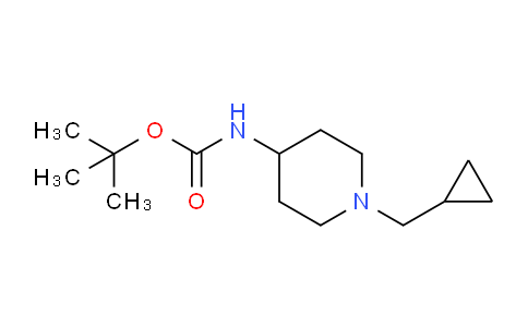 CAS No. 1228836-97-2, tert-Butyl 1-(cyclopropylmethyl)piperidin-4-ylcarbamate
