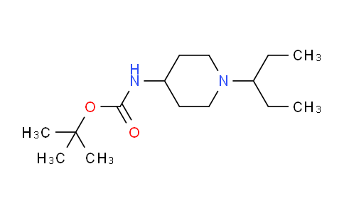 CAS No. 1286274-61-0, tert-Butyl 1-(pentan-3-yl)piperidin-4-ylcarbamate