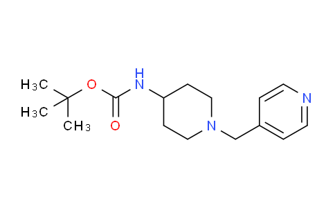 CAS No. 1152424-96-8, tert-Butyl 1-(pyridin-4-ylmethyl)piperidin-4-ylcarbamate