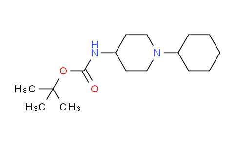 CAS No. 1286265-91-5, tert-Butyl 1-cyclohexylpiperidin-4-ylcarbamate