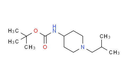 CAS No. 1284584-48-0, tert-Butyl 1-isobutylpiperidin-4-ylcarbamate