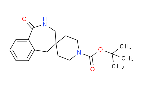 CAS No. 1160247-87-9, tert-Butyl 1-oxo-1,2,3,5-tetrahydrospiro[benzo[c]azepine-4,4'-piperidine]-1'-carboxylate