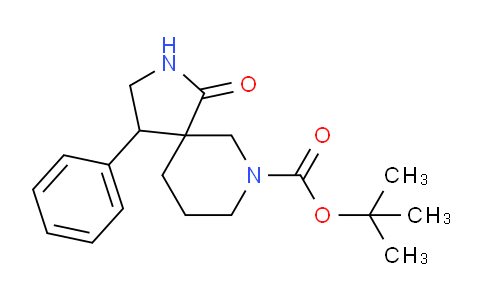 CAS No. 1260900-20-6, tert-Butyl 1-oxo-4-phenyl-2,7-diazaspiro[4.5]decane-7-carboxylate