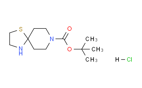 CAS No. 1221792-10-4, tert-Butyl 1-thia-4,8-diazaspiro[4.5]decane-8-carboxylate hydrochloride