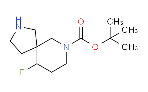 CAS No. 1263177-23-6, tert-Butyl 10-fluoro-2,7-diazaspiro[4.5]decane-7-carboxylate