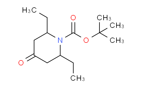 CAS No. 1148130-16-8, tert-Butyl 2,6-diethyl-4-oxopiperidine-1-carboxylate