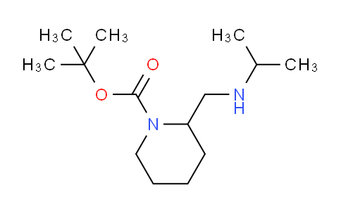 CAS No. 1289387-82-1, tert-Butyl 2-((isopropylamino)methyl)piperidine-1-carboxylate