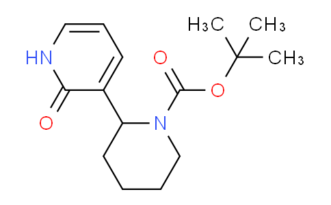 CAS No. 1352482-22-4, tert-Butyl 2-(2-oxo-1,2-dihydropyridin-3-yl)piperidine-1-carboxylate