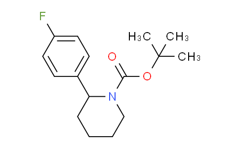 CAS No. 1355236-42-8, tert-Butyl 2-(4-fluorophenyl)piperidine-1-carboxylate