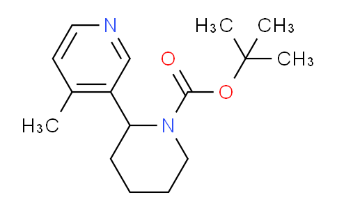 MC642457 | 1352533-58-4 | tert-Butyl 2-(4-methylpyridin-3-yl)piperidine-1-carboxylate