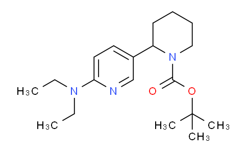 MC642465 | 1352539-30-0 | tert-Butyl 2-(6-(diethylamino)pyridin-3-yl)piperidine-1-carboxylate