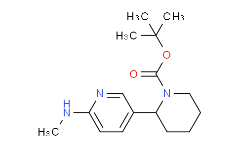 MC642471 | 1352522-73-6 | tert-Butyl 2-(6-(methylamino)pyridin-3-yl)piperidine-1-carboxylate