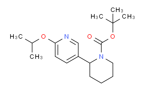 CAS No. 1352494-32-6, tert-Butyl 2-(6-isopropoxypyridin-3-yl)piperidine-1-carboxylate