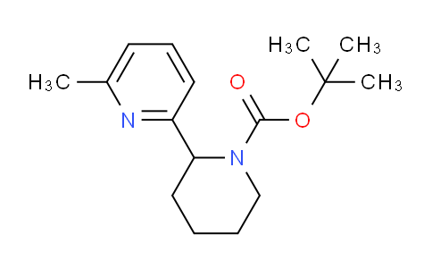 CAS No. 1352541-66-2, tert-Butyl 2-(6-methylpyridin-2-yl)piperidine-1-carboxylate